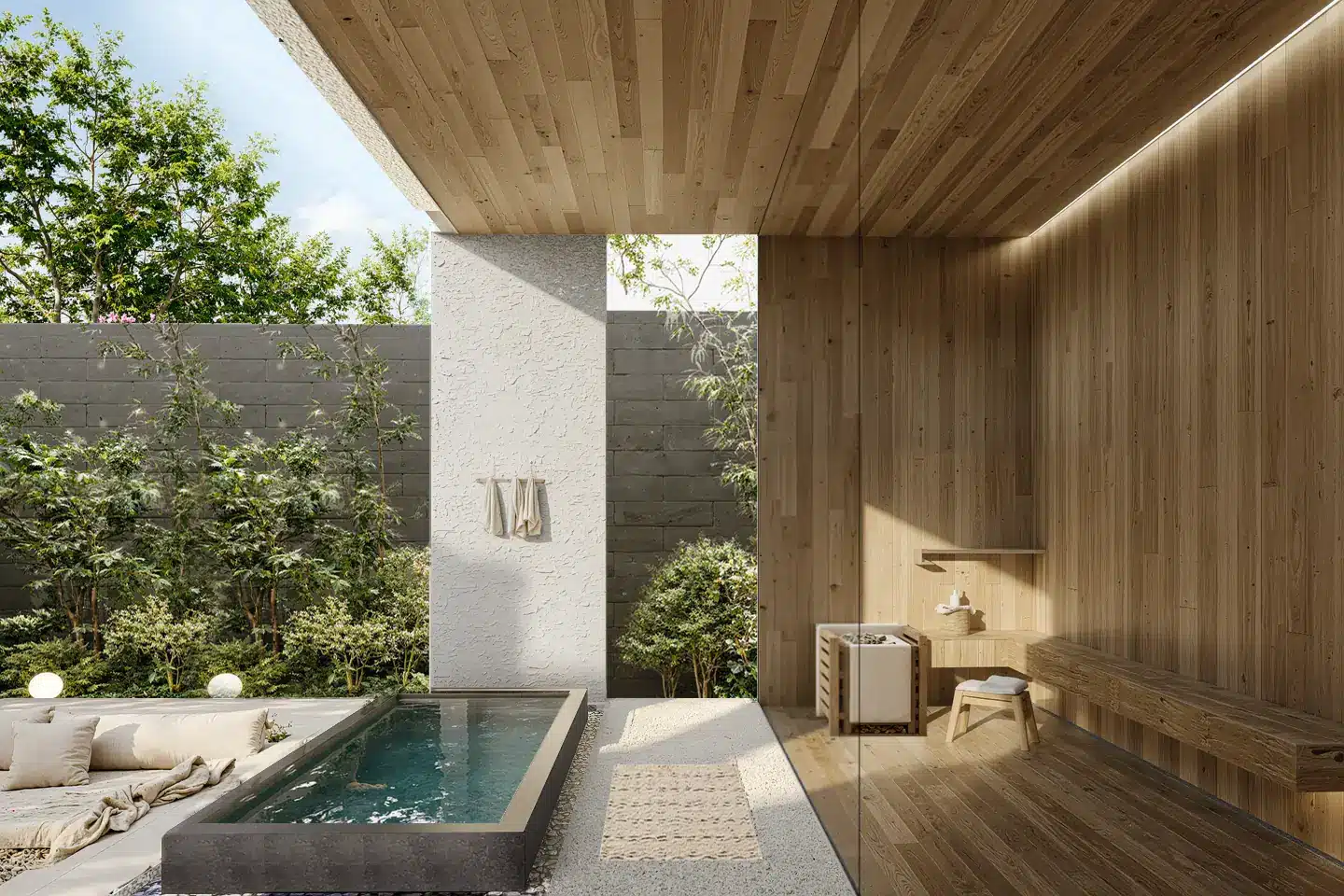 Cold Plunge & Sauna